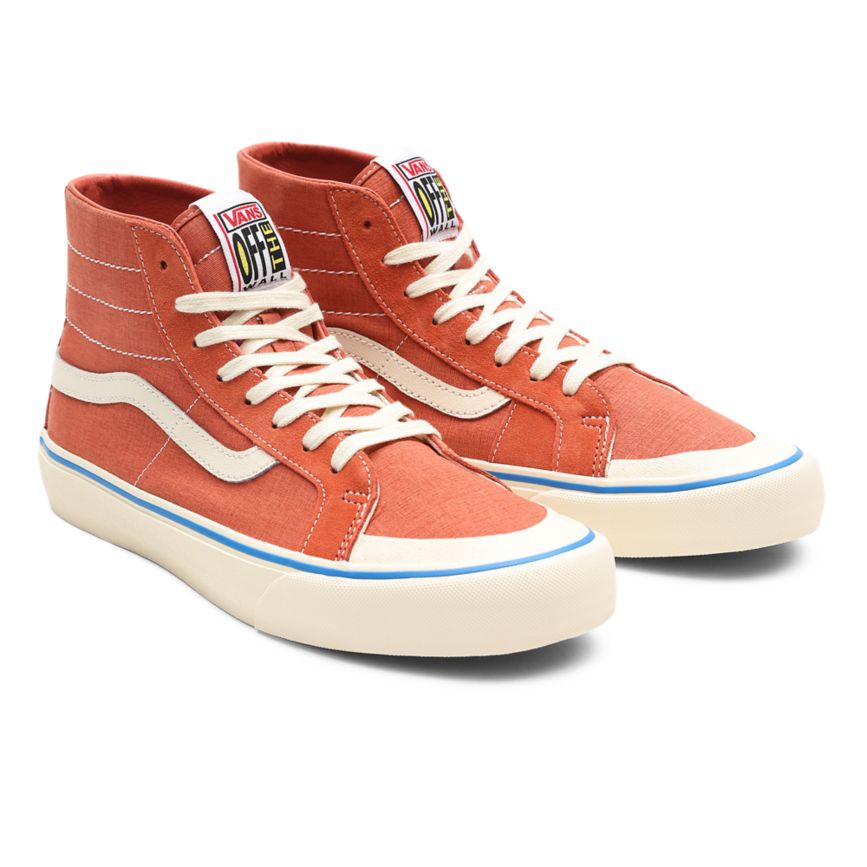 Vans Salt Wash SK8-Hi 138 Decon SF Dam Vita - Vans Höga Skor Storleksguide (EMAQO7621)